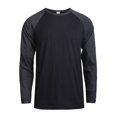 thumbnail image 4 of TOP PRO Men & Women Long Sleeve Baseball Raglan Tee Shirt Top (S-3XL), 4 of 4