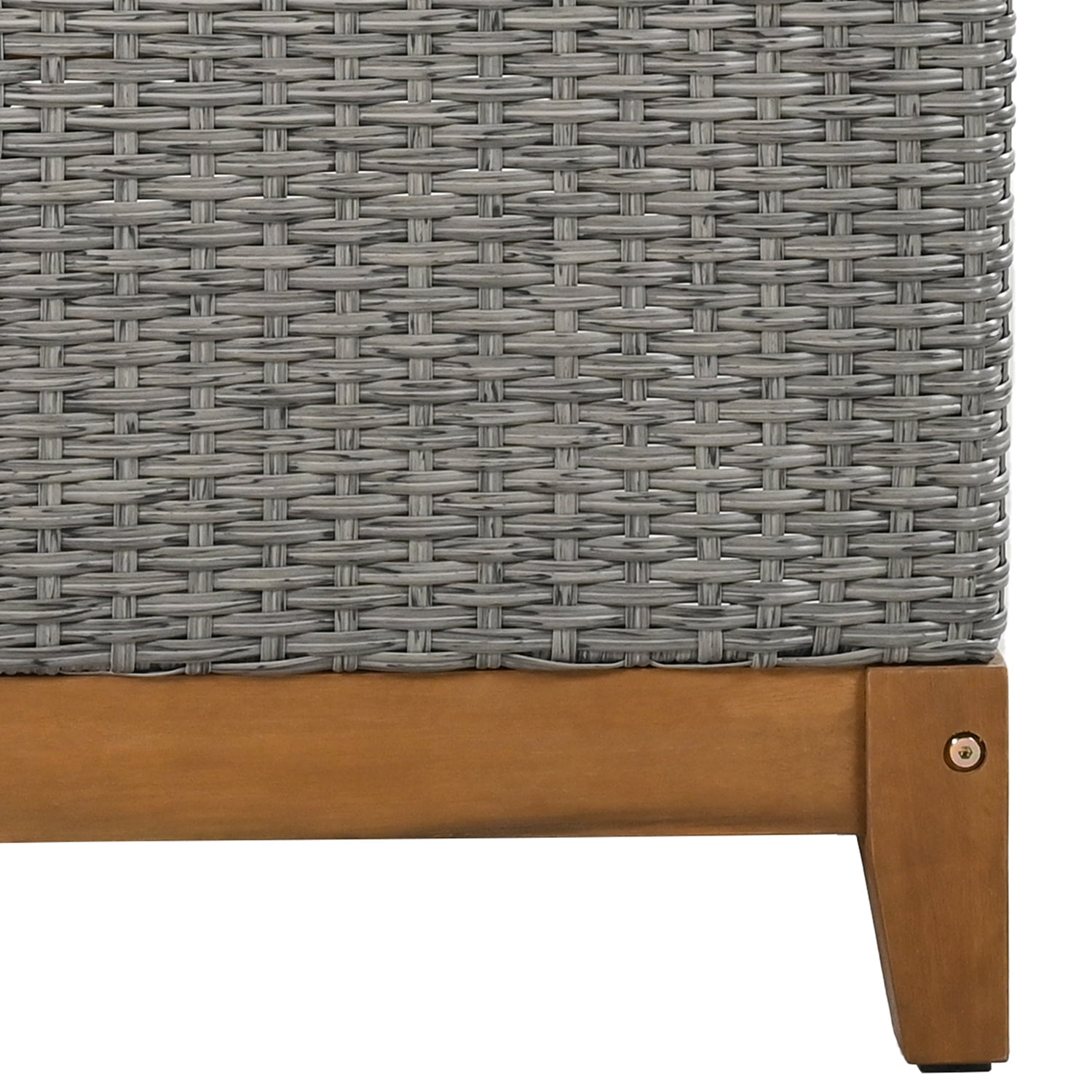 Kadyn Outdoor Comfort Adjustable Loveseat, Armrest with Storage Space, Loveseat Sofa Chairs for Courtyards, Beige Kadyn Outdoor Comfort Adjustable Loveseat, Armrest with Storage Space, Loveseat Sofa Chairs for Courtyards, Beige
