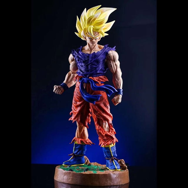43CM Dragon Ball Z figura Son Goku Namek Super Saiyan PVC figuras de acción GK estatua colección modelo juguetes para niñoszhangyuxiang