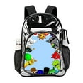 thumbnail image 7 of Sprunki Stylish Mesh & Transparent Clear Backpack – Trendy, Durable & Lightweight for School, Work Or Travel, 7 of 7