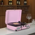 thumbnail image 4 of Tourne-Disque Vinyle, 33/45/78RPM Support Entrée Rca Rusuo Tourne-Disque Vinyle 7/10/12 Pouces Support Ligne Rca Vinyle 7/10/12 Pouces Lecteur Bt Usb avec Sortie Audio 3.5 Lecteur Portable avec Audio 3.5, 4 of 7