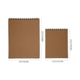 thumbnail image 4 of Shisuyan 2pcs Coil Design Sketchbooks For Students Portable Painting Books Versatile Drawing Notebooks For Art Projects, 4 of 9