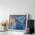 thumbnail image 3 of Diamond Art Kits for Adults, Majestic Ice Dragon SummitDiamond Painting Kits for Beginners, Frameless Round 5D Full Drill Diamonds Art Pictures Gem Art Crafts Home Decor Gifts, 3 of 8