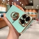 thumbnail image 4 of Luxury Magnetic Plating Silicone Case For iPhone 15 14 13 12 11 Pro Max XS XR 7 8 Plus SE 2020 2022 Full Covers With Ring Holder, 4 of 5