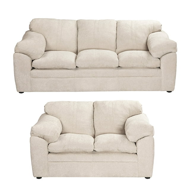 Sala 3-2 TRINITY Aston 2 piezas ( Sofá, Love Seat ) Beige York Para Sala