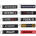 thumbnail image 2 of Llavero de motocicleta con bordado para coche, llavero de motocicleta, llaveros, llaveros personalizados, etiquetas para llaves, llavero, joyería, 2 of 5