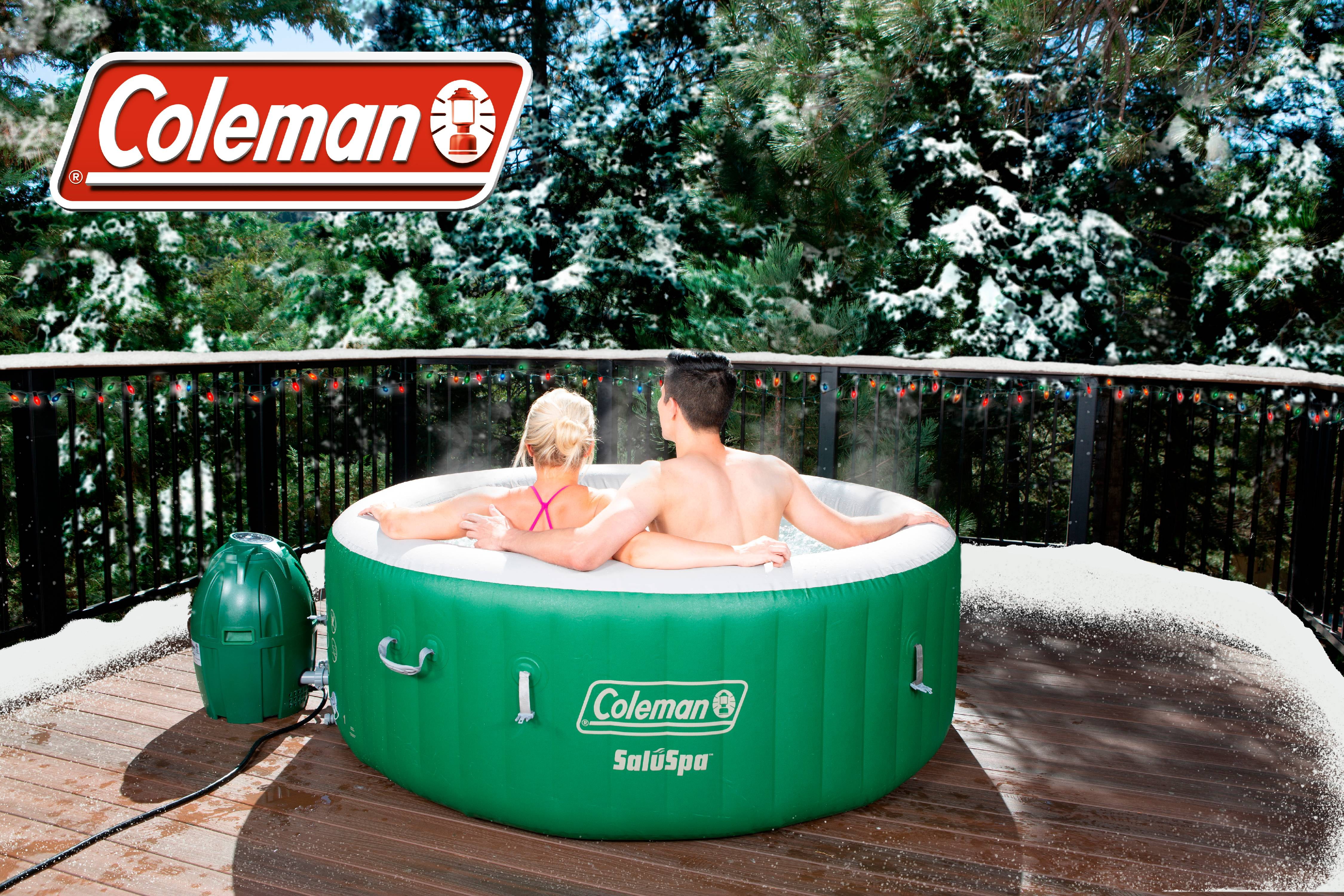 Coleman Saluspa Inflatable Hot Tub Walmart Com