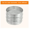thumbnail image 4 of 35 Mesh Lab Sieve 8" Diameter Test Sieve 304 Stainless Steel Wire Cloth (0.5mm) for Industrial Laboratory, 4 of 6
