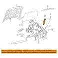 thumbnail image 3 of For 02-10 Explorer/Mountaineer 07-10 Sport Trac Front Hood Hinge Bracket 2PC SET, 3 of 5