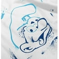 thumbnail image 5 of Smurf Cartoon Character Graffiti Vibe Toddler Boy Girl T Shirt Infant Toddler Brisco Brands 6M, 5 of 6
