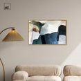thumbnail image 2 of Art Remedy Minimalist Abstract Canvas, 36" x 24", Gold Frame, Deliberately Lucky, 2 of 7