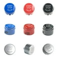 thumbnail image 4 of BrowQuartz Car Start-stop Buttons High Fit Ignition Switch Small Replacing Switches Button Cover Stickers Fittings Repairing Shop Silver Fwithout startstop, 4 of 6