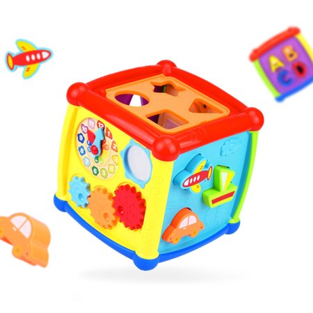 GuliriFei Fun Preschool Education Shape Matching Rubik'S Cube,Finger Training Toys