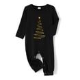 thumbnail image 4 of Pijamas navideños para la familia Pijamas navideños a juego para parejas Pijamas para bebés y niños Pijamas de manga larga, 4 of 5