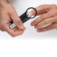 thumbnail image 1 of Cortauñas Cortaúñas de acero inoxidable de gran apertura para personas mayores,portátil,con diseño antisalpicaduras y mango ergonómico (negro,1 unidad). Rkxzt, 1 of 8