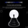 thumbnail image 5 of The Shock-Wave Lamp USB Static Ball Ion Ball, Plasma Ball Lamp Touching & Sound Sensitive Interactive USB Powered Plasma Gift for Decorations/Parties/Bedroom(Blue/Red Light), 5 of 7
