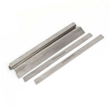 Unique Bargains 8pcs 3mm x 12mm x 200mm HSS Cutter Tool Bit CNC Lathe Milling Turning Boring Bar