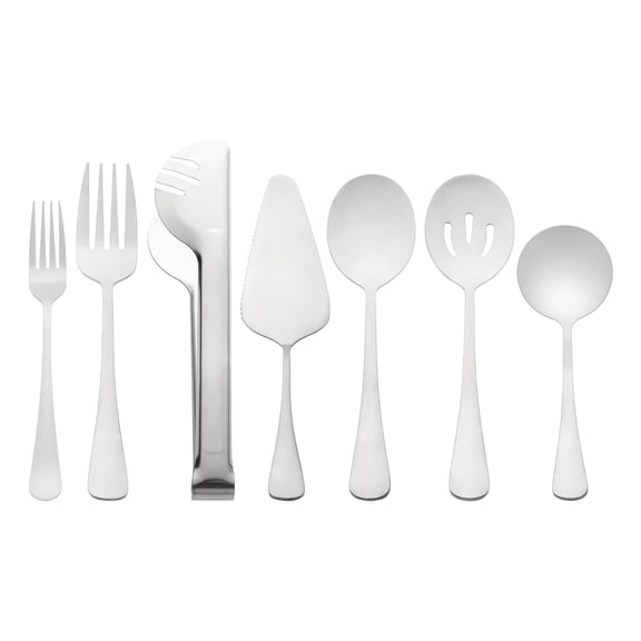 Unique Bargains 10 Piece Silverware Set Stainless Steel Flatware Silver 10 Pcs