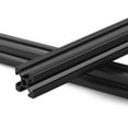thumbnail image 3 of 4pcs 1250mm V Slot 2020 Aluminum Extrusion European Standard Anodized Linear Rail for 3D Printer Parts and CNC DIY (Black), 3 of 5
