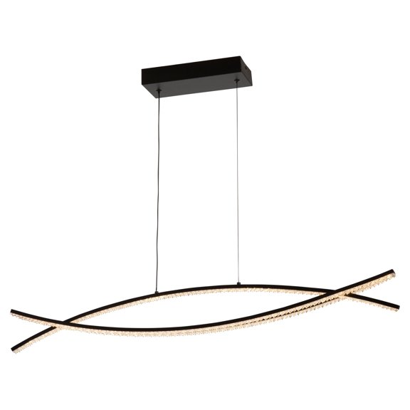 AC6713BK Artcraft Lighting Nova - 30W LED Island In Glam Style-3.94 Inches Tall and 2.4 Inches Wide