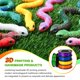 thumbnail image 5 of Serpiente flexible impresa en 3D EDGRYJK de 30 cm, juguete fluorescente, 5 of 8