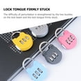 thumbnail image 2 of MasteelfCA 5Pcs Household Locker Locks Convenient Padlocks Multi-function Combination Locks Home Accessory, 2 of 8
