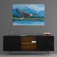 thumbnail image 3 of Epic Art 'Eagle Soaring' by Tim O'Toole, Acrylic Glass Wall Art, 36"x24", 3 of 5