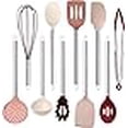 thumbnail image 3 of COOK WITH COLOR Silicone Cooking Utensils, Kitchen Utensil Set, Easy to Clean Silicone Kitchen Utensils, Cooking Utensils for Nonstick Cookware, Kitchen Gadgets Set, 10 Pieces, Rose, 3 of 4
