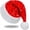 Red, variant on Sequin Santa Hat for Adults with Shiny Sequin and Fluffy Pompom, Party Hat for New Year Xmas Festival