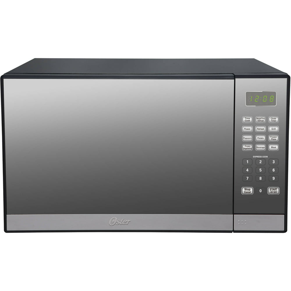 Oster 1.3 Cu. Ft. Stainless Steel with Mirror Finish Microwave Oven