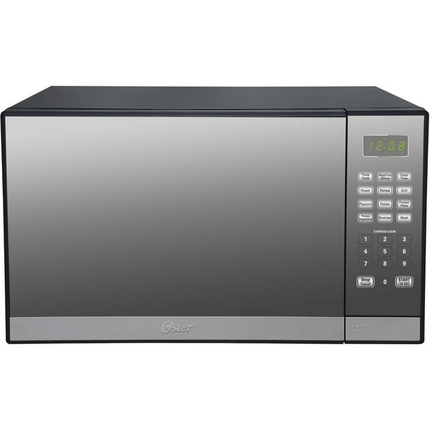 Oster 1 3 Cu Ft Stainless Steel With Mirror Finish Microwave