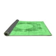 thumbnail image 2 of Ahgly Company Indoor Rectangle Medallion Emerald Green Traditional Area Rugs, 6' x 9', 2 of 4