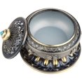thumbnail image 1 of Tibet Incense Burner Incense Model, Aluminum Alloy - Burner Artistic Carved Container(Bronze), 1 of 4