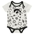 thumbnail image 4 of Newborn & Infant Outerstuff Iowa Hawkeyes Three-Pack All Day Play Bodysuit Set, 4 of 4