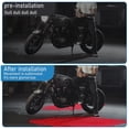 thumbnail image 3 of YSTIANN Motorcycle Angel Wing Projector Lights - Universal Waterproof Underglow LED for Bikes, Scooters & Cruisers (Red) WJ85-2146, 3 of 7
