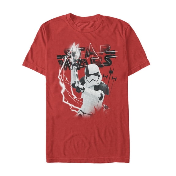 Men's Star Wars The Last Jedi Executioner Stormtrooper  Graphic Tee Red Small