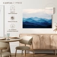 thumbnail image 5 of Elephant Stock Blue Mountains Iv Wall Art - Horizontal Canvas Wall Art - Living Room Wall Decor - Wellness Canvas - Blue And White Decor By Photoinc Studio - 12" x 8", 5 of 8