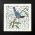 thumbnail image 2 of Wild Apple Portfolio 15x15 Black Modern Framed Museum Art Print Titled - Monument Etching Tile I Blue Bird, 2 of 5