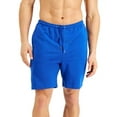 thumbnail image 5 of Alfani Men’s Moisture-Wicking Pajama Shorts, Blue, Medium, 5 of 5