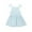 Light Blue, variant on Elainilye Fashion Toddler Baby Girl Summer Dress Seaside Beach Dress Sling Skirt Floral Skirt Cotton Linen Dress, Sizes 9M-5Y,Pink
