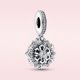 thumbnail image 1 of Disney-abalorio de plata de ley 925 para mujer, dije con forma de corazón, Bella, compatible con pulsera pandora original, joyería, regalo de amor, 1 of 4