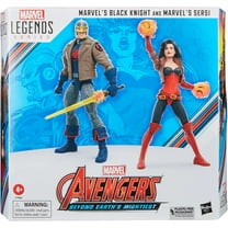 Marvel Legends Black Knight & Marvel's Sersi Action Figure 2-Pack (60th Anniversary)