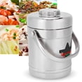 thumbnail image 4 of Box 1.2L StraightShaped Stainless Steel Vacuum Lunch Box Pot Insulated Food Container for School, 4 of 7