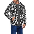 thumbnail image 2 of Naloa Panda1 Men’s Hoodies, Zip up Hoodie, Sweatshirts,Hoodies for Men Sizes S-3XL-Large, 2 of 5