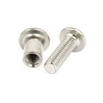 thumbnail image 3 of Unique Bargains M6x15mm Male Thread Cupboard Furniture Socket Hex Screw Post Silver Tone 10Pcs, 3 of 4