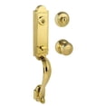 thumbnail image 1 of Baldwin 180AEHXATKRDBL03SV1 DBL03SV1 Complete Single Cylinder Avendale by Alcott RDB Handleset with Smart Key in New Box - Lifetime Brass, 1 of 1