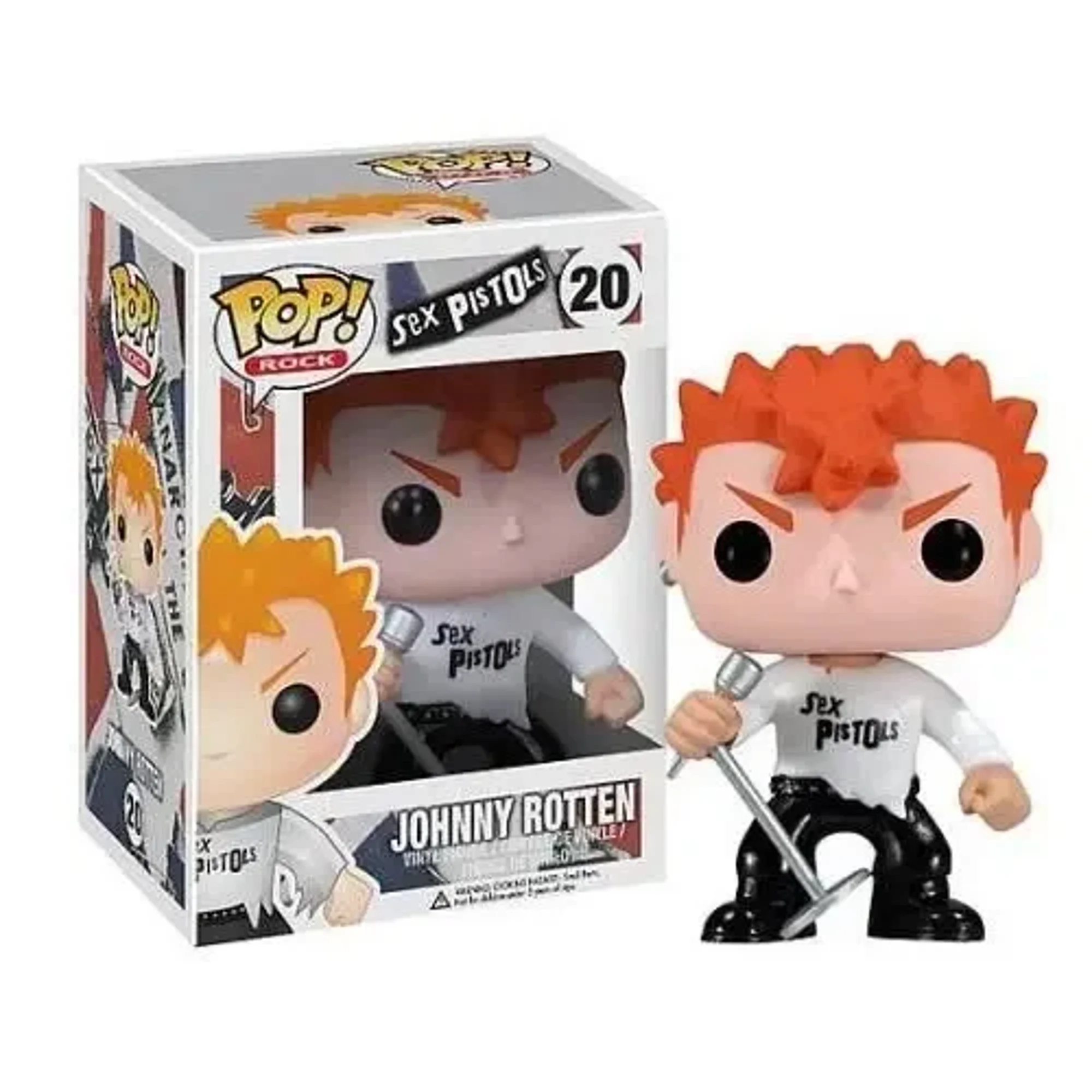 Funko pop ジョニー　ロットン FUNKO POP ROCK Sex Pistols Johnny Rottrn 20# Sid Vicious 21