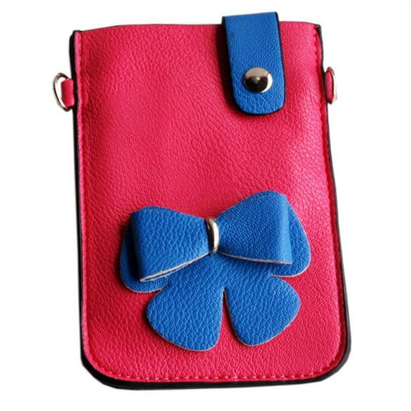 [Cherry's Secret] Colorful Leatherette Mobile Phone Pouch Cell Phone Case Clutch Pouch