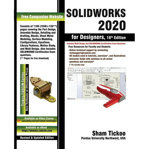 SOLIDWORKS 2020 for Designers, 18th Edition, (Paperback)