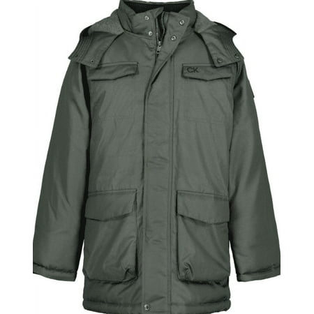 Calvin Klein Toddler Boys Green Resonance Military Inspired Jacket, 2 T